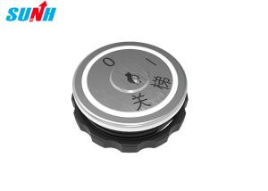 Quality Small Round Elevator Push Button Switches Simple Design Close Door Lock wholesale