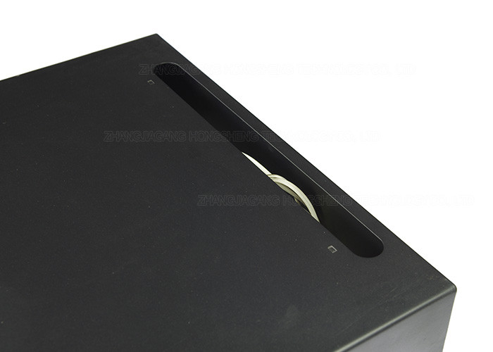 Black Metal Cash Drawer Manual Cash Drawer Under Counter 5.9 KG 420A
