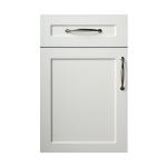Wood Grain Shaker Kitchen Cabinet Doors 458*688mm With PVC Film Wrapped