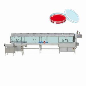 Quality 6 Lanes GMP Certified Cell Culture Petri Dish Filling Machine wholesale