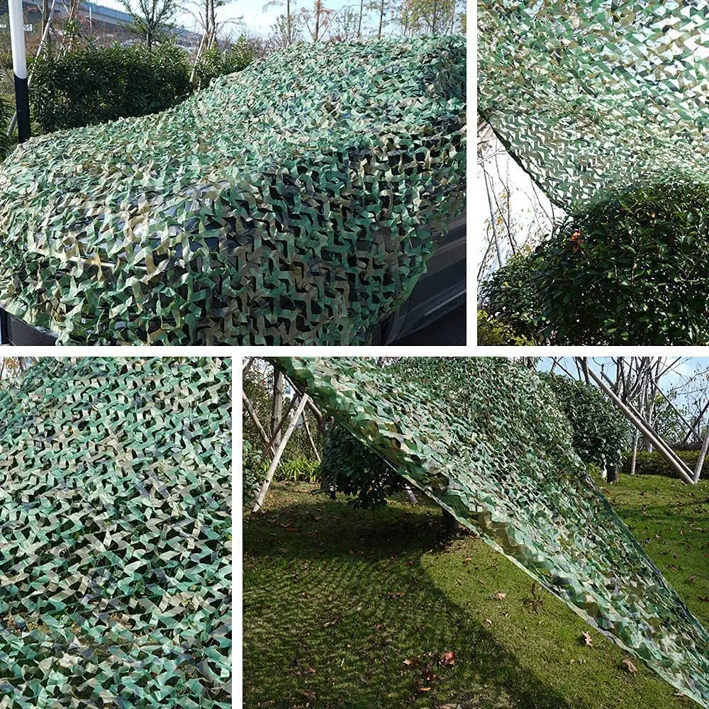 Outdoor Camo Netting Fabric Mesh multispectral camouflage net 20*20 Camouflage Net