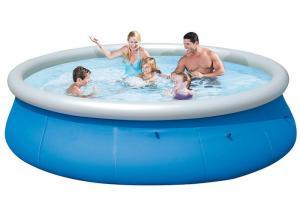 Quality Family Round Large Inflatable Swimming Pool Digital Printing 360 X 90 Cm Customized wholesale