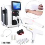 Portable2 in 1 permanent nd yag ipl e light opt hair tattoo removal carbon