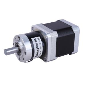 Quality 0.32Nm 12Vdc Geared Bipolar Stepper Motor Nema 17 With Gear Reducer 1 5.18 wholesale