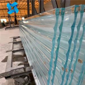 Quality 6mm 8mm Clear Patterned Glass , Tempered Reeded Fluted Glass wholesale
