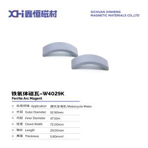 Quality Rectangular Sintered Ferrite Magnet Can Be Used In Motorcycle Motors W4029K wholesale