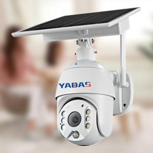 Quality Battery Powered Solar Security Camera Systems 2K Spotlight 4MP Pan Tilt wholesale
