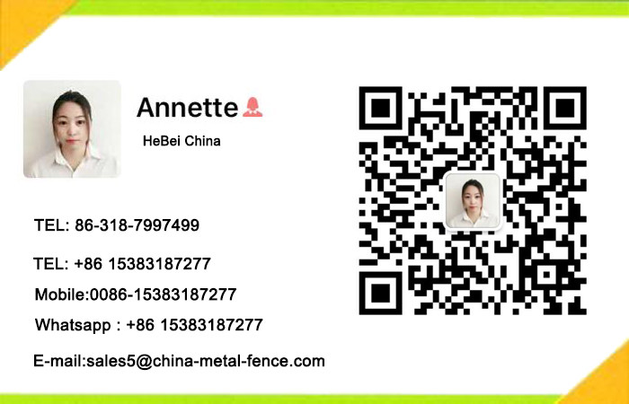 Good customized color garden fence high steel rot proof security fence