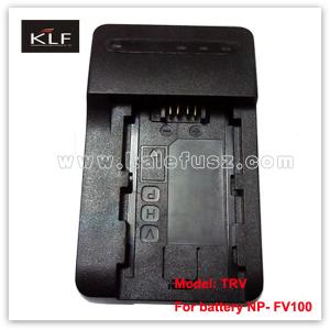 Quality Camcorder Charger TRV for Sony camera battery NP-FV100 wholesale