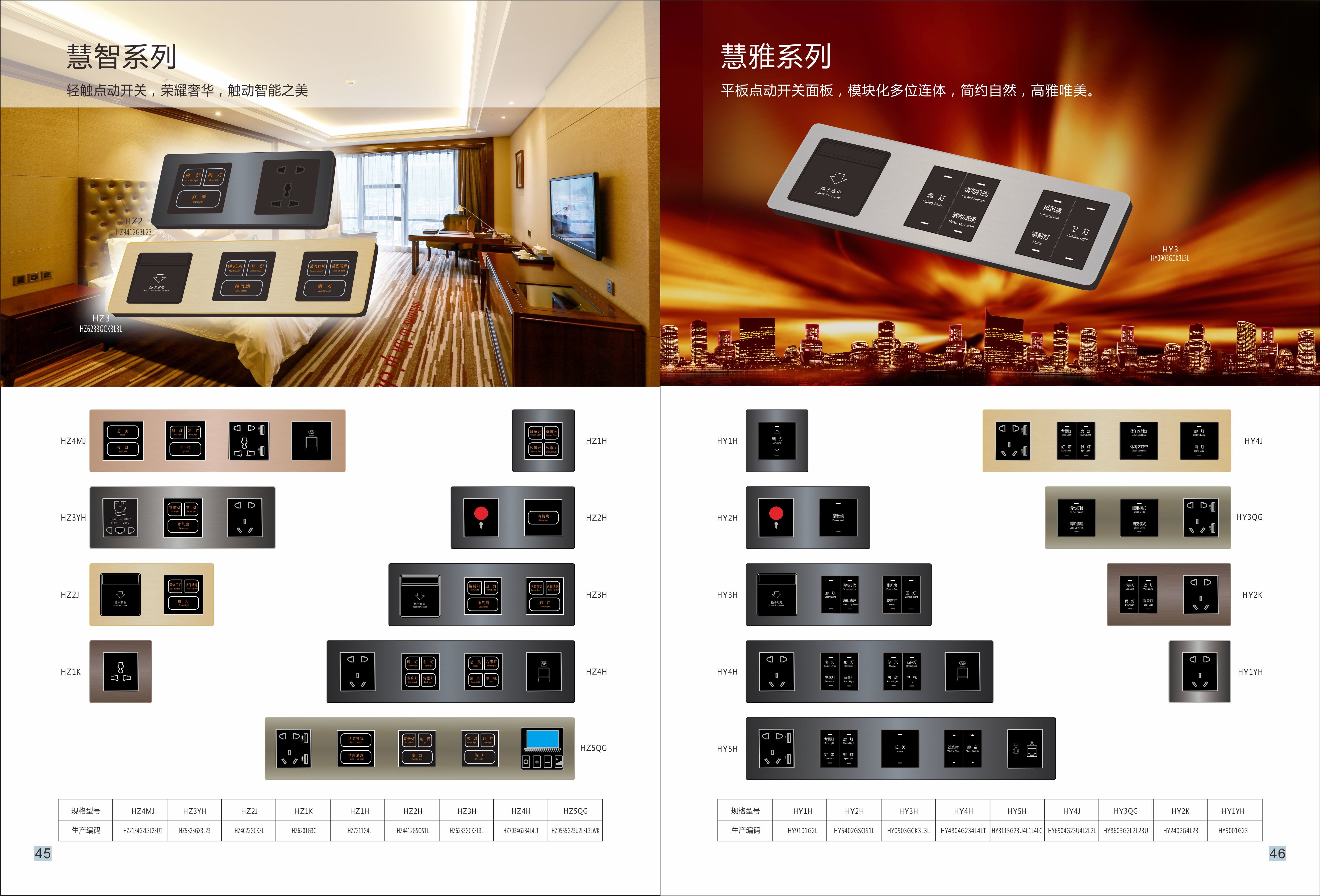 Five Star Hotel Socket Hotel Door Number Electronic Door Plate