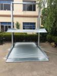 Two Post Triple Parking Lift for 3 Cars Hydraulic Garage Storage Lift