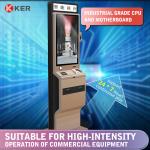 Customize Ic Id Card Reader Card Issuer Qr Code Scanner Hotel Terminal Self