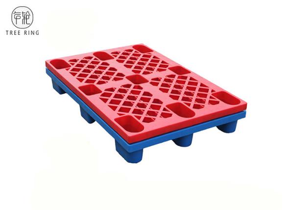 European HDPE Plastic Pallets Grid , 800 X 1200mm Plastic Pallet Rack 1000kg