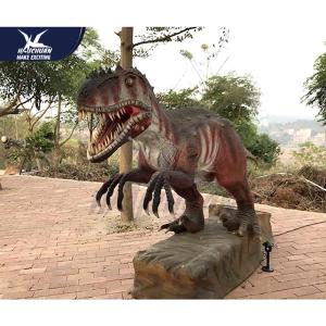 Quality Interactive Animatronic Dinosaur Models For Movie Center Customized Color wholesale
