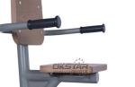 outdoor wood chair leg stretcher leg exercise machine for old people
