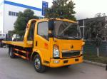 Road Vehicle Flatbed Tow Truck , Medium Duty 3t 24 Hour Tow Truck High
