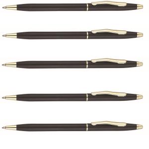 Quality twist style slim hotel metal pen,metal hotel use ball pen, hotel amenity pen wholesale