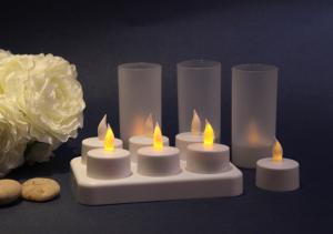 Quality LED Rechargeable candle light wholesale