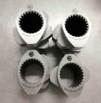 Model 70 Involute Spline Extruder Machine Parts Neutral Kneading Block Screw Elements