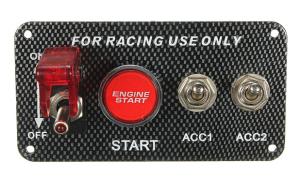 Quality Light Weight Electric Racing Auto Switch Panel Kit / 12v Ignition Switch wholesale