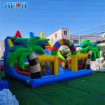 Commercial pvc fun city jumping bounce house inflatable amusement park for kids