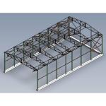 CZ Shape Steel Channel Purlin Prefab Steel Warehouse Fabrication Construction