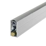 Silver Color 1.5cm Automatic Door Bottom Seals Long Lasting