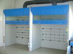 Steel Lab Fume Cupboard , Laboratory Equipment 19mm Thick Epoxy Resin Board