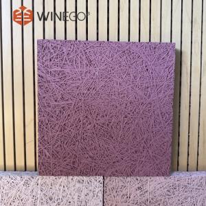 Quality Versatile Wood Wool Acoustic Panels for Noise Isolation and Creative Expression wholesale