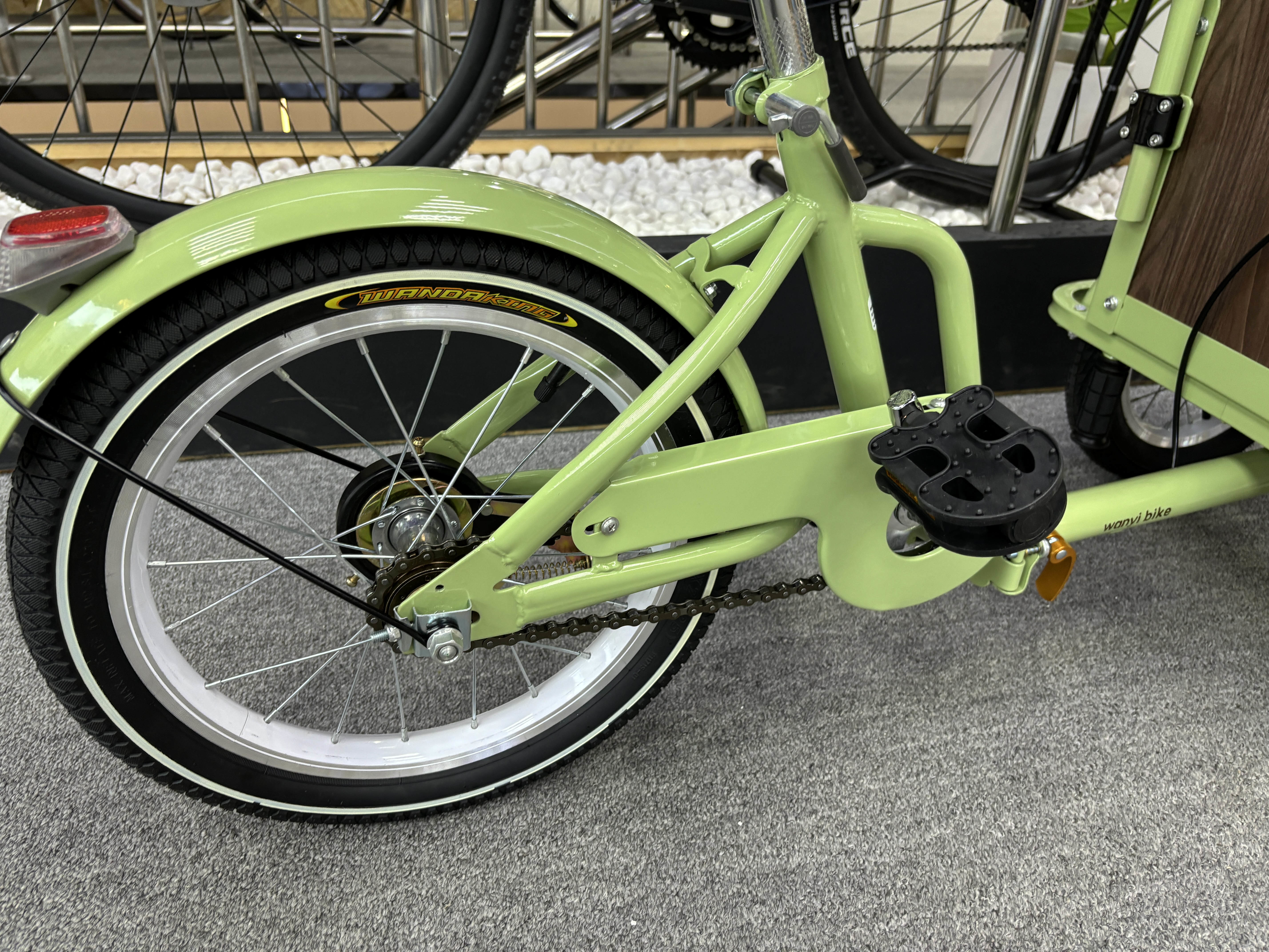 Commercial Steel City Bike For Men With Coaster Brake 3 Wheel