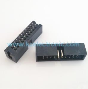 Quality 2.0mm 2.54mm pitch box header straight DIP 2*10 pins male header wholesale