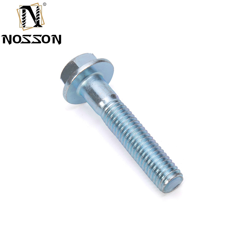 High Grade A2-70 Carbon Steel 5/16 Flanged Hex Head Bolts Fully Threaded 5/16"-18 x 3/4" Grade 5 for Customer Requirements