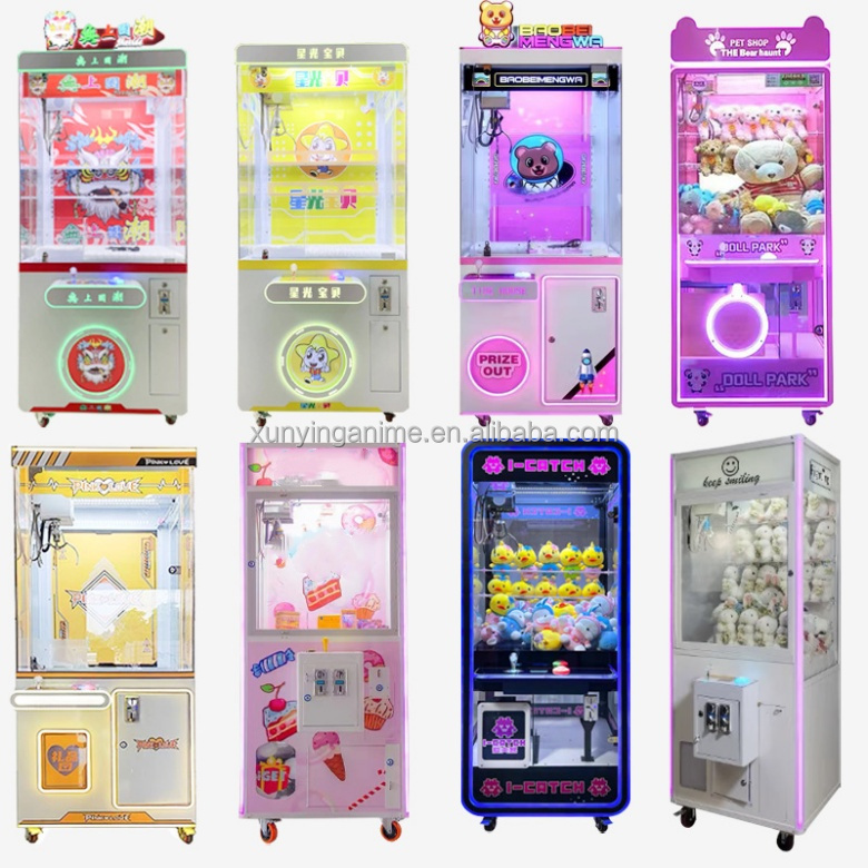 Design Prize Doll Machine Arcade Game Toy Claw Crane Vending Machine and Competition