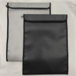 Silver Fireproof File Bag Non Irritating Fiberglass 1000℉ 17x27cm
