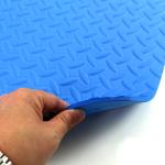 Large Multi Purpose 7mm 118x236cm Eva Roll Foam Mat Anti Fatigue Safe Play