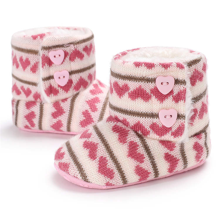New fashion Non-woven cotton walking shoes winter warm indoor toddler baby cotton booties