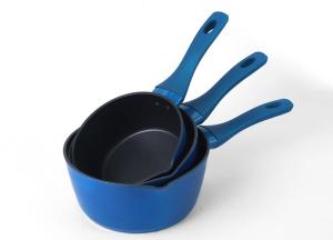 Quality 4.5mm Marble Coating FDA Large Aluminium Cooking Pots wholesale