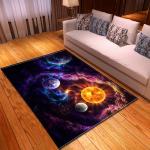 Starry Sky New Cartoon Big Carpet Source Wholesale Feather ins Style Bedroom