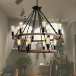 Loft Rattan pendant light For Kitchen Bedroom Dining room Lighting Fixtures (WH