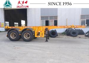 Quality Spring Suspension 2 Axle Skeletal Semi Trailer For Container Transportation wholesale