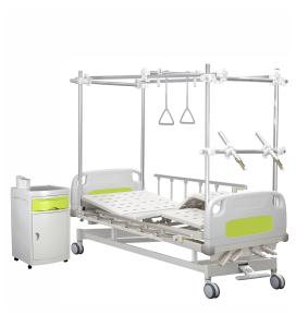 Quality Aluminum Alloy 200KG 4 Cranks Traction Hosptial Bed wholesale