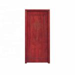 Single Panel Carving PVC Wooden Doors Internal Crackproof ISO9001