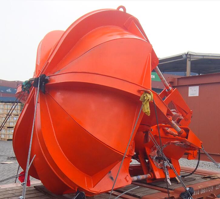 5 Cubic Meter Capacity Hydraulic Grapple Scrap Bucket for Orange Peel Grapple Excavator