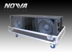 Dual 12" Three Way Disco Sound Equipment Line Array Speakers for Concert