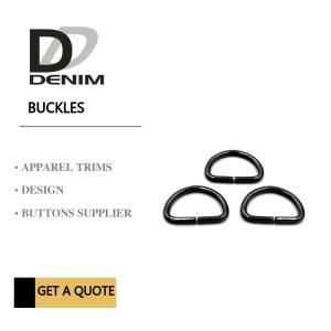 Quality Longlife Metal D Shape Buckles &amp; Open Square Ring For Bag &amp; Accessories wholesale