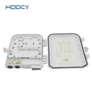 Quality FTTH 8 Ports Fiber Optic Distribution Box 1:8 Outdoor Wall Mounting PLC Splitter wholesale
