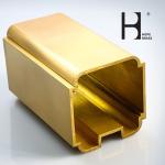 SGS Antique 3 Meter Length Brass Handrail Bracket For Stairs