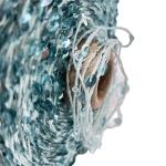 Customized 1/2.3NM Sequin Yarn Crochet Cotton Blended Yarn 55% Cotton 45%