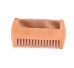 Double Sides Mens Wooden Beard Comb Wooden Mustache Comb Custom Logo