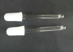 Custom Medicine Glass Eye Dropper White Top 30ml 50ml For Fluid Delivery